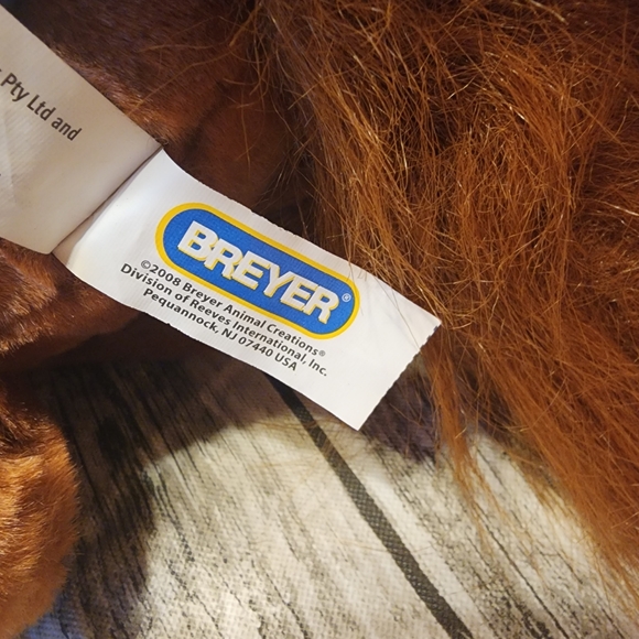 Breyer Brown Horse Prancer the Chestnut Bay Plush Stuffed Animal 2008 - Picture 6 of 9